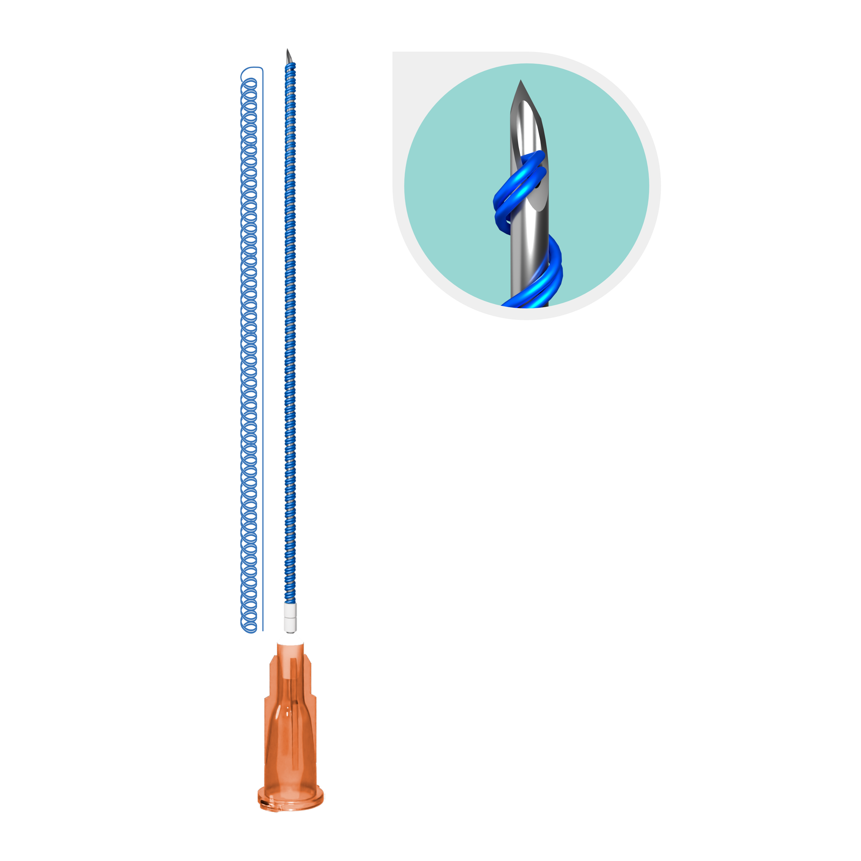 Volume [DS-25-05] Double Screw 25G 90mm 280mm - MG Agulha 2