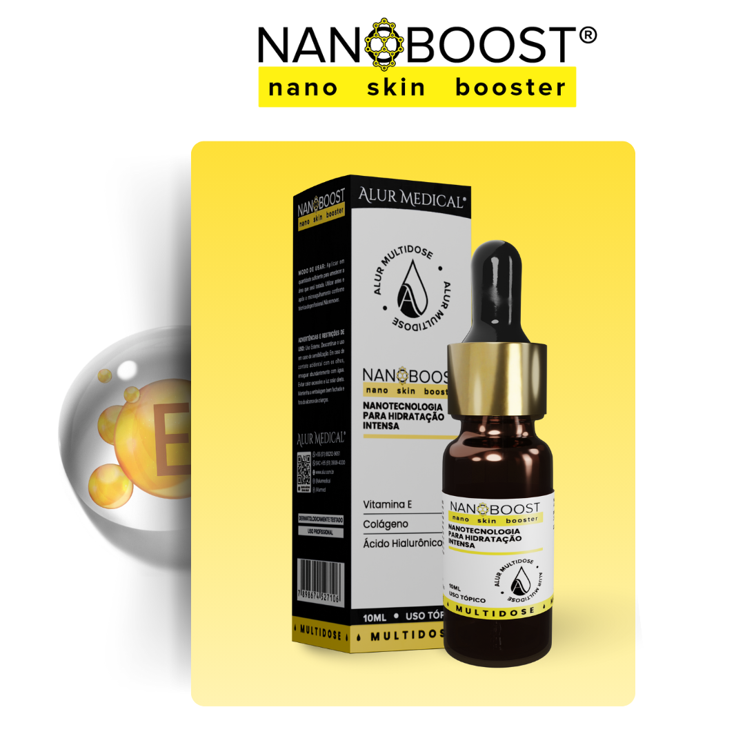 sérum nanoboost - sérum para hidratação - vitamina e